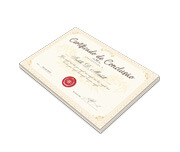 Certificados (300x210mm) Couchê 250g Sem Verniz