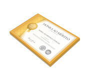 Certificados (300x210mm) Couchê 300g Sem Verniz