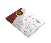 Certificados (300x210mm) Couchê 250g Sem Verniz