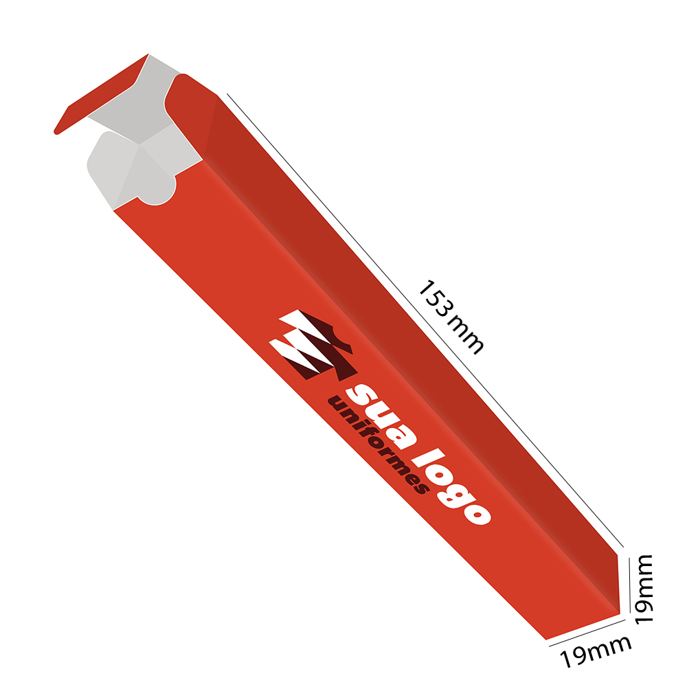 Caixa Para Canetas Supremo 255g Verniz Uv Total Frente
