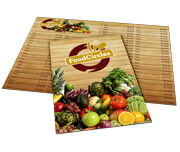 Cardápios Personalizados 4 Páginas Com Dobra Couchê 250g (330x480mm)