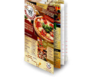 Cardápios Personalizados 8 Páginas Com Dobra Couchê 300g (210x300mm)