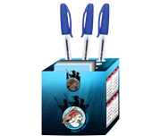 Calendário De Mesa Porta Cartões Cubo Couchê 250g Sem Verniz