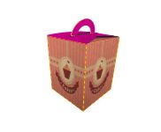 Embalagens Para Delivery Kraft 250g Cupcake Laminação Interna