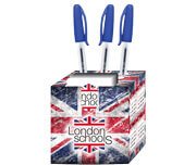 Calendário De Mesa Porta Cartões Cubo Couchê 250g Verniz UV Total Frente