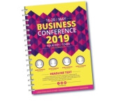 Caderneta Capa Dura Wire-O Abertura Horizontal Sem Verniz (150x210mm)