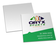 Cartões Duplo Couchê 250g Verniz Uv Total Frente