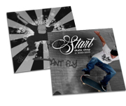 Cartões Duplo Couchê 250g Verniz Uv Total Frente