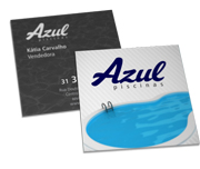 Cartões Duplo Couchê 250g Verniz Uv Total Frente