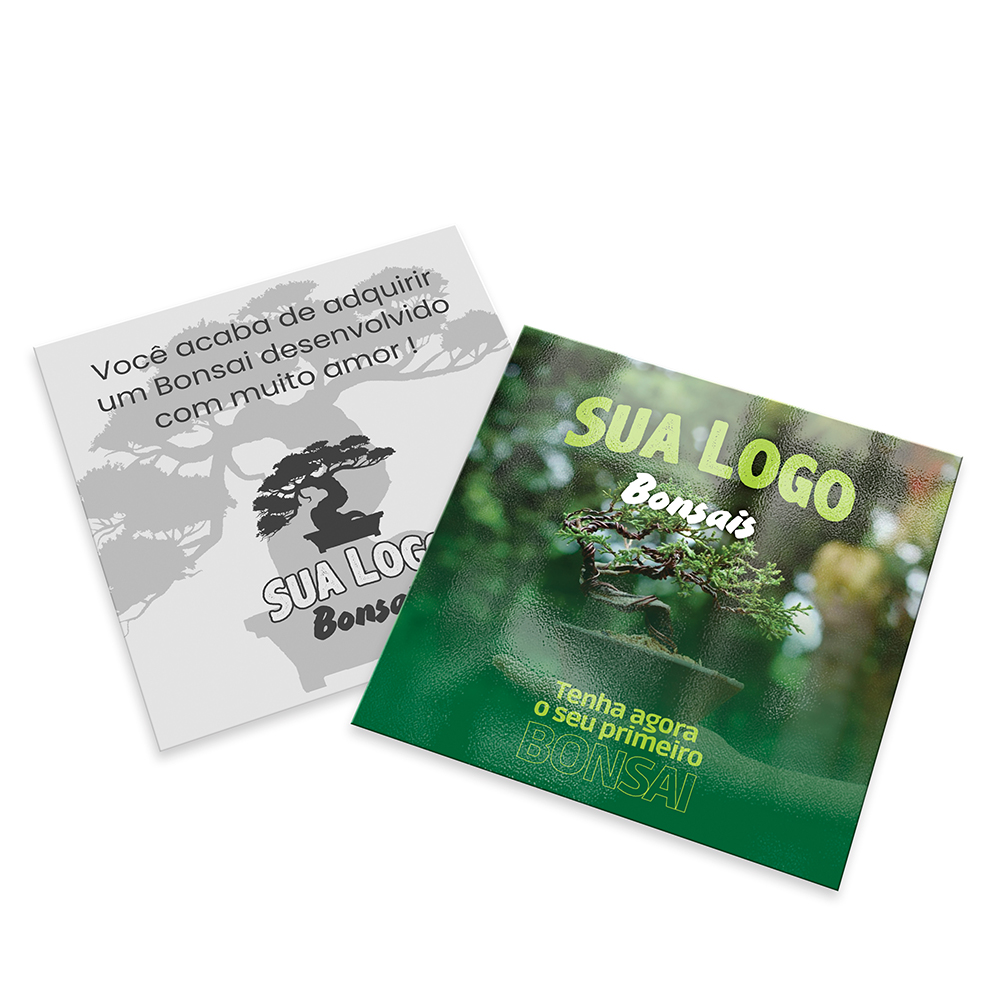 Cartões Duplo Couchê 250g Verniz Uv Total Frente