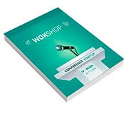 Caderneta Capa Brochura e Cola Abertura Vertical Capa Couchê 300g e Miolo Ap 75g Sem Verniz (150x210mm)