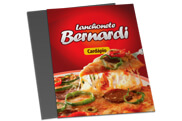 Cardápios Descartáveis Couche Brilho 250g (300x420mm)