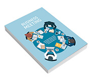 Caderneta Capa Brochura e Cola Abertura Vertical Capa Couchê 250g e Miolo Ap 75g Sem Verniz (105x150mm)