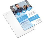 Credenciais Couchê 250g Verniz Uv Total Frente Sem Cordão e Sem Clip Jacaré para Eventos (100x148mm)