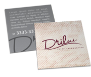 Cartões Duplo Couchê 250g Sem Laminação E Sem Verniz Uv