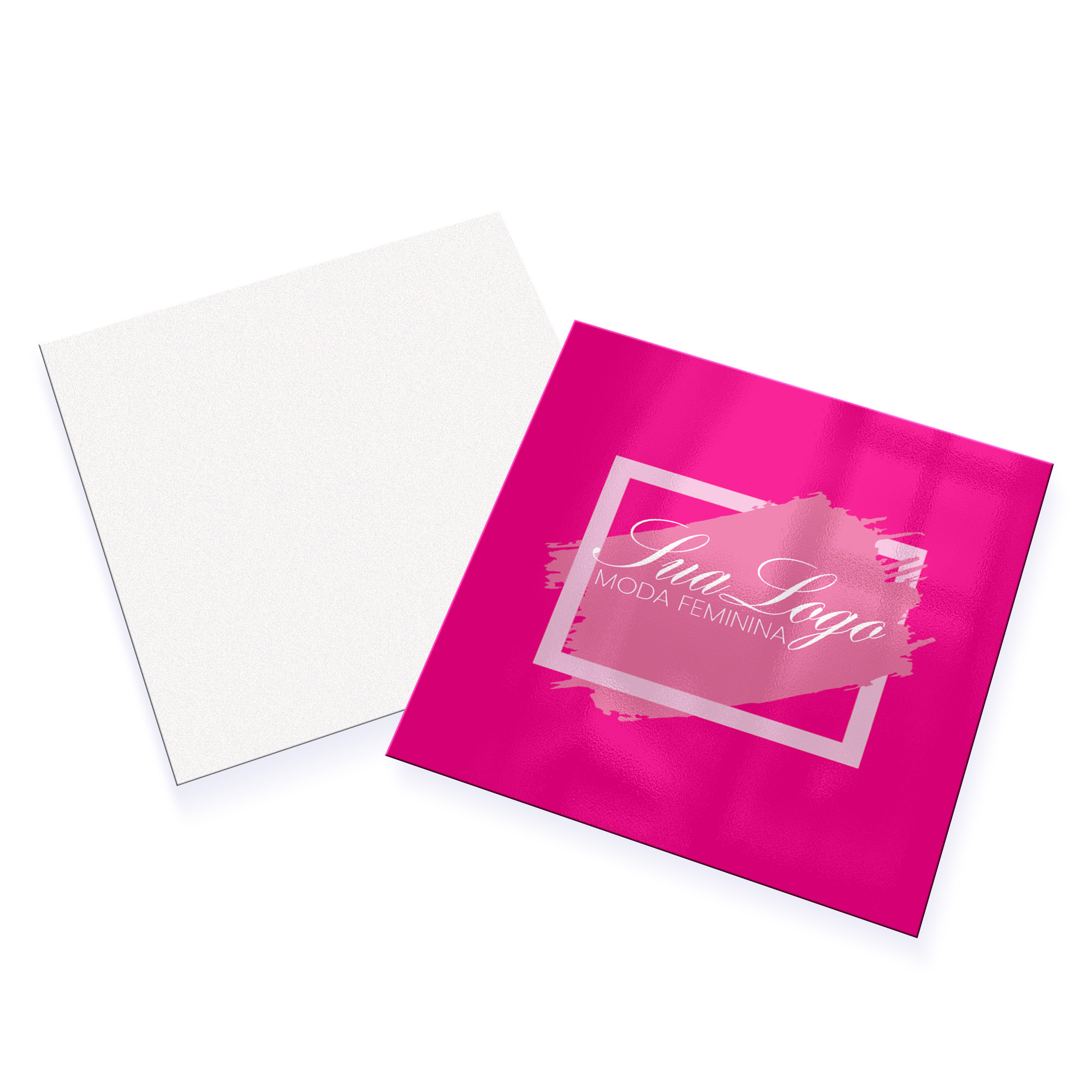 Cartões Duplo Supremo 255g Verniz Uv Total Frente