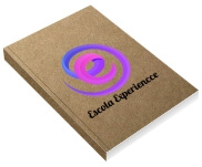 Caderneta Capa Brochura e Cola Abertura Horizontal Capa Kraft 250g e Miolo Ap 75g (150x210mm)