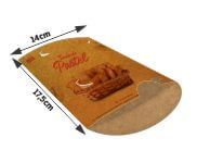 Embalagens Para Delivery Kraft 250g Pastel Grande