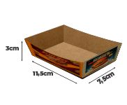 Embalagens Para Delivery Kraft 250g Burrito e Tortilha Pequena