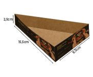 Embalagens Para Delivery Kraft 250g Pizza para Balcão