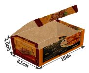 Embalagens Para Delivery Kraft 250g Massas Pequena