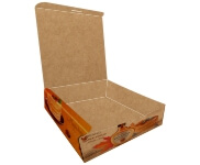 Embalagens Para Delivery Kraft 250g Crepes Laminação Interna