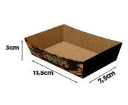 Embalagens Para Delivery Kraft 250g Burrito e Tortilha Pequena