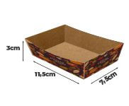 Embalagens Para Delivery Kraft 250g Burrito e Tortilha Pequena