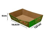 Embalagens Para Delivery Kraft 250g Burrito e Tortilha Grande