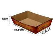 Embalagens Para Delivery Kraft 250g Burrito e Tortilha Grande