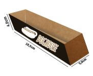 Embalagens Para Delivery Kraft 250g Hot Dog e Baguete Laminação Interna