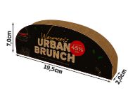 Embalagens Para Delivery Kraft 250g Tapioca e Taco Laminação Interna