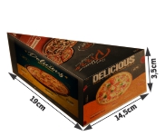 Embalagens Para Delivery Kraft 250g Pizza para Viagem