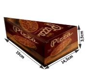 Embalagens Para Delivery Kraft 250g Pizza para Viagem