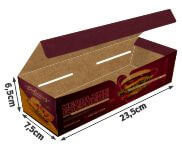 Embalagens Para Delivery Kraft 250g Assados Grelhados e Porcoes Laminação Interna