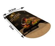 Embalagens Para Delivery Kraft 250g Pastel Pequena