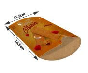 Embalagens Para Delivery Kraft 250g Pastel Média