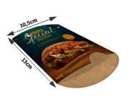 Embalagens Para Delivery Kraft 250g Pastel Pequena