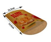 Embalagens Para Delivery Kraft 250g Pastel Média