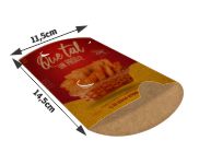 Embalagens Para Delivery Kraft 250g Pastel Média
