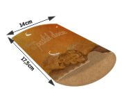 Embalagens Para Delivery Kraft 250g Pastel Grande