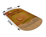 Embalagens Para Delivery Kraft 250g Pastel Grande