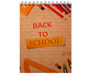 Caderneta Capa Maleável Wire-O Abertura Vertical Capa Kraft 250g e Miolo Ap 75g (150x210mm)