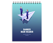 Caderneta Capa Maleável Wire-O Abertura Vertical Capa Couchê 250g e Miolo Ap 75g Sem Verniz (150x210mm)