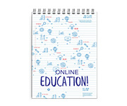 Caderneta Capa Maleável Wire-O Abertura Vertical Capa Couchê 300g e Miolo Ap 75g Sem Verniz (105x150mm)