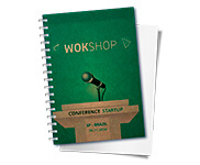 Caderneta Capa Maleável Wire-O Abertura Horizontal Capa Kraft 250g e Miolo Ap 75g (105x150mm)