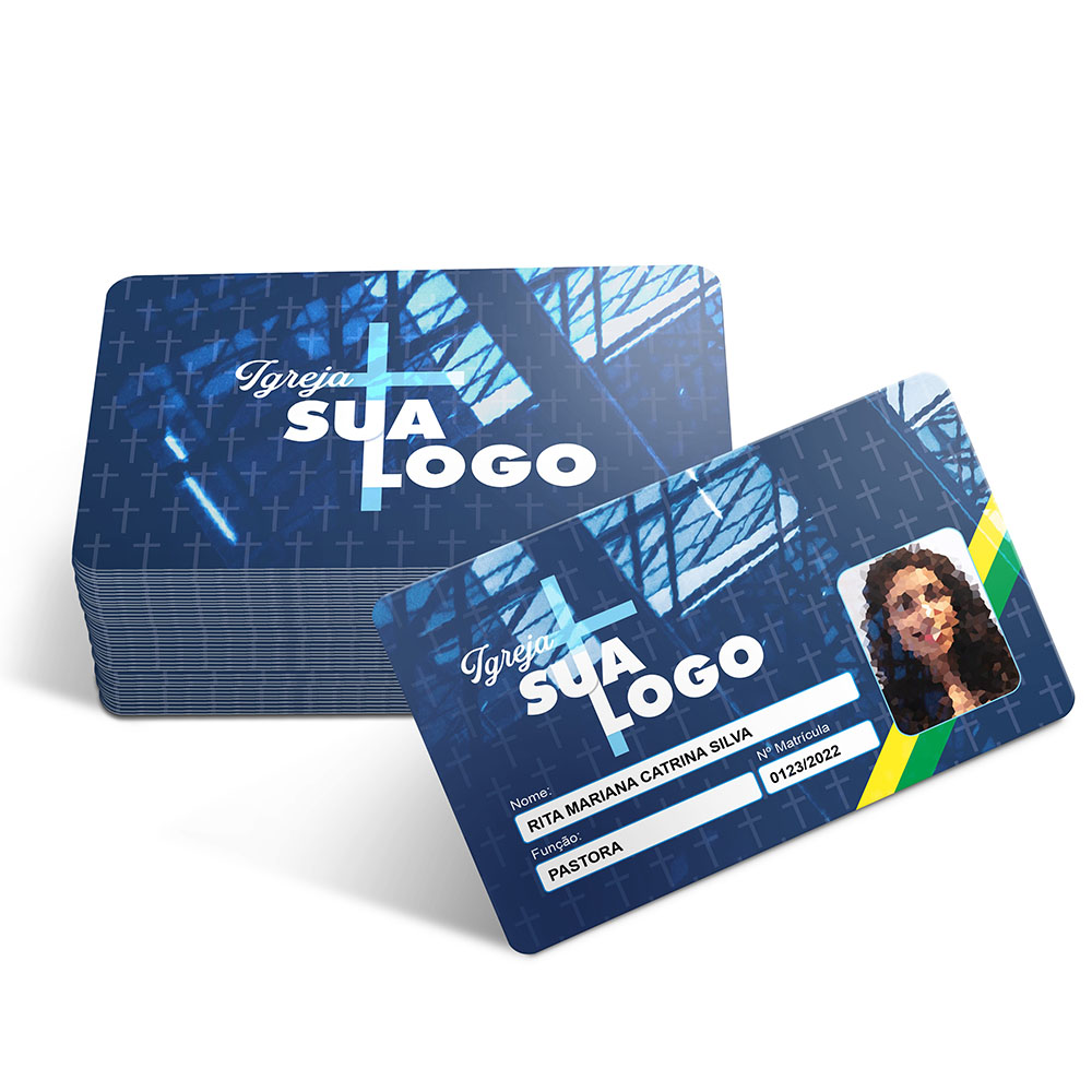 Cartões Fidelidade Plástico Compacto 75g (91x59mm)