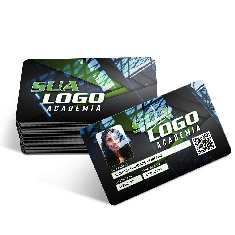 Cartões Fidelidade Plástico Compacto 75g (91x59mm)