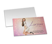 Convites Fotográficos Couchê Fosco 210g Com Verniz Uv Total Frente (150x100mm)