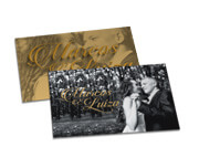 Convites Fotográficos Couchê Fosco 210g Com Verniz Uv Total Frente (150x100mm)